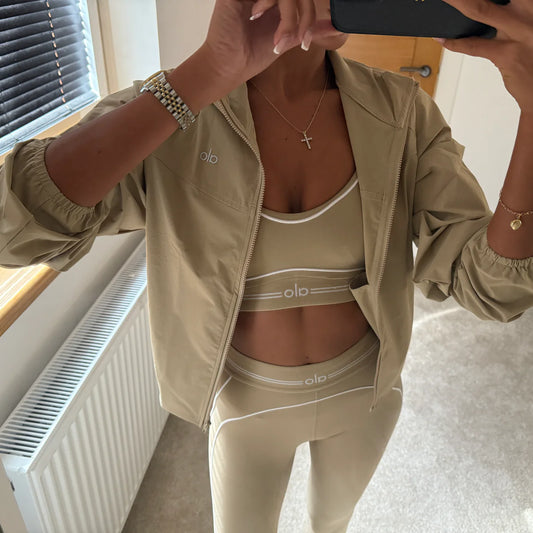 Alo Beige 2 Piece Set